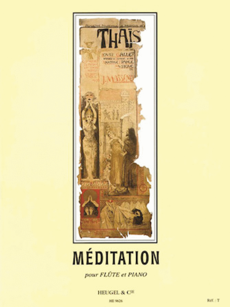 Meditation (flute & Piano) Flute Solo scores gallery preview page 1