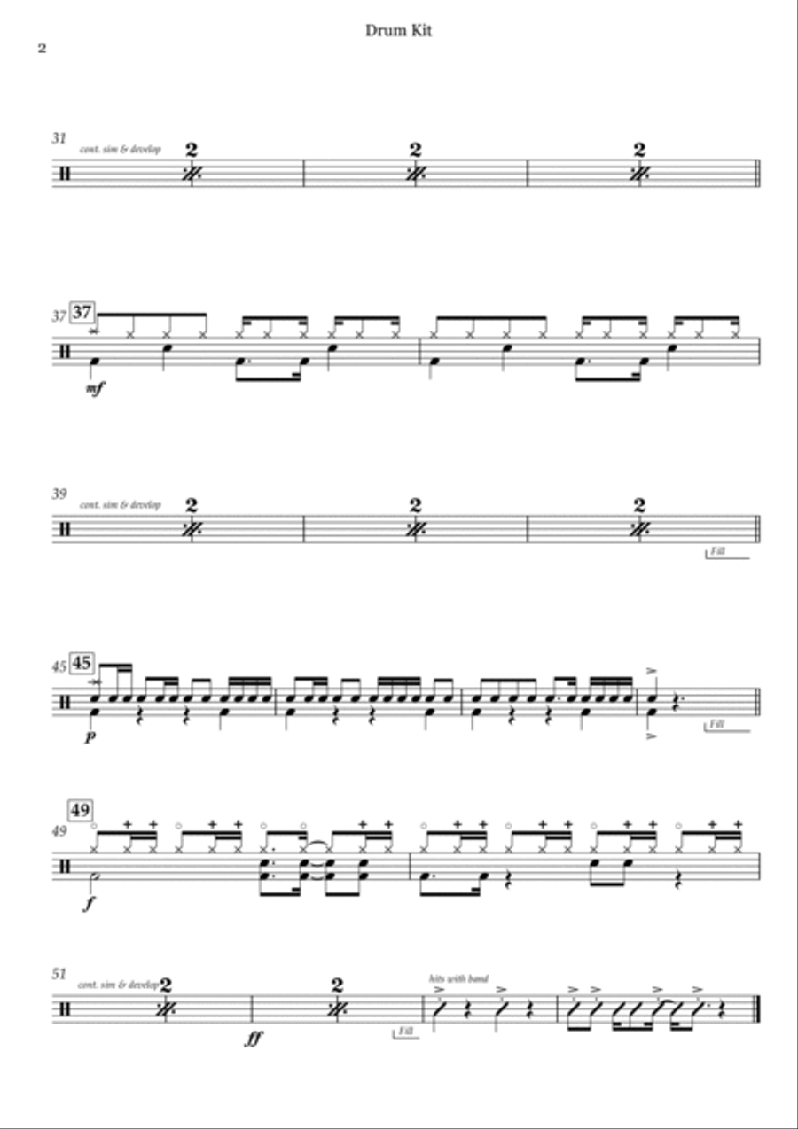 Thrift Shop Baritone Horn TC scores gallery preview page 4