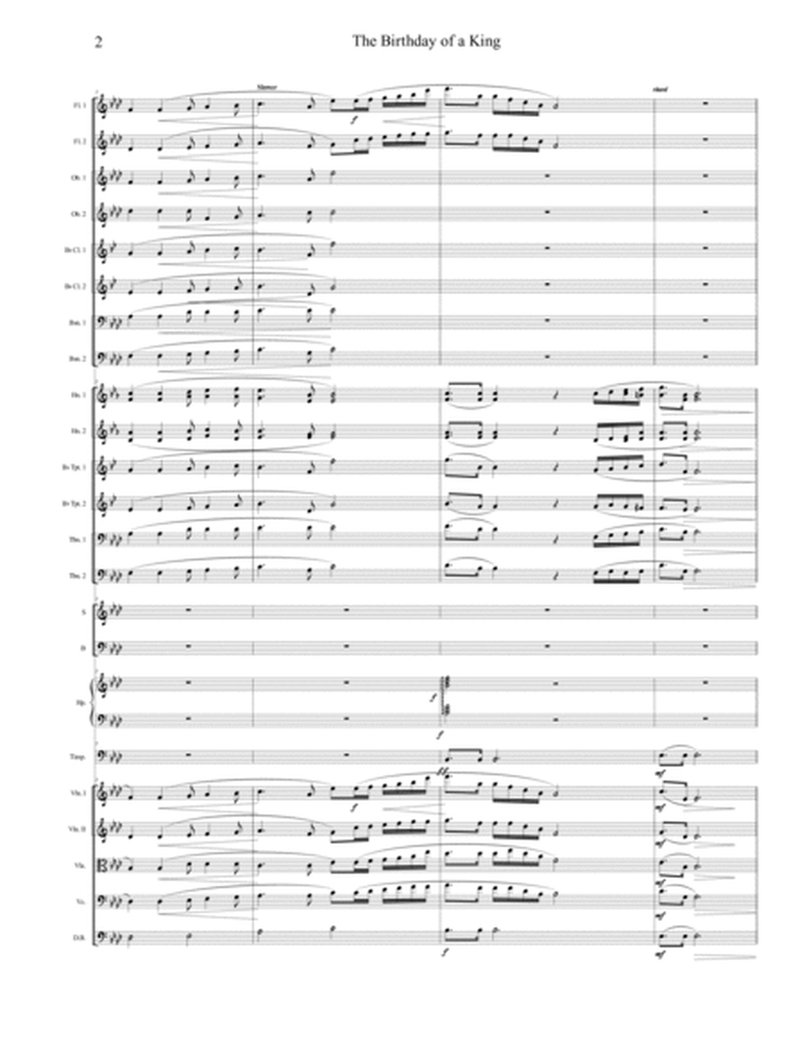 Birthday of a King - Solo voice with SATB Chorus & Orchestra