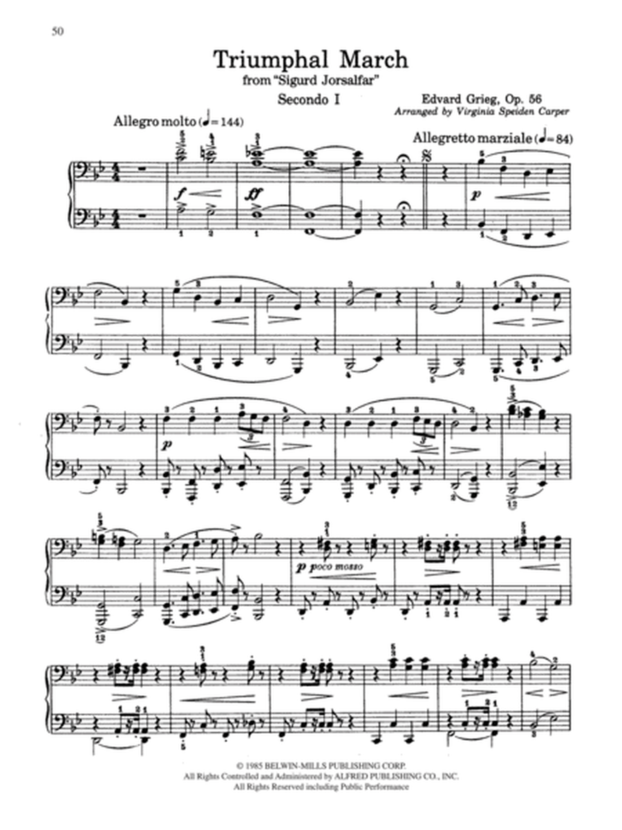 7 Classical Favorites Arranged for Two Pianos, Eight Hands
