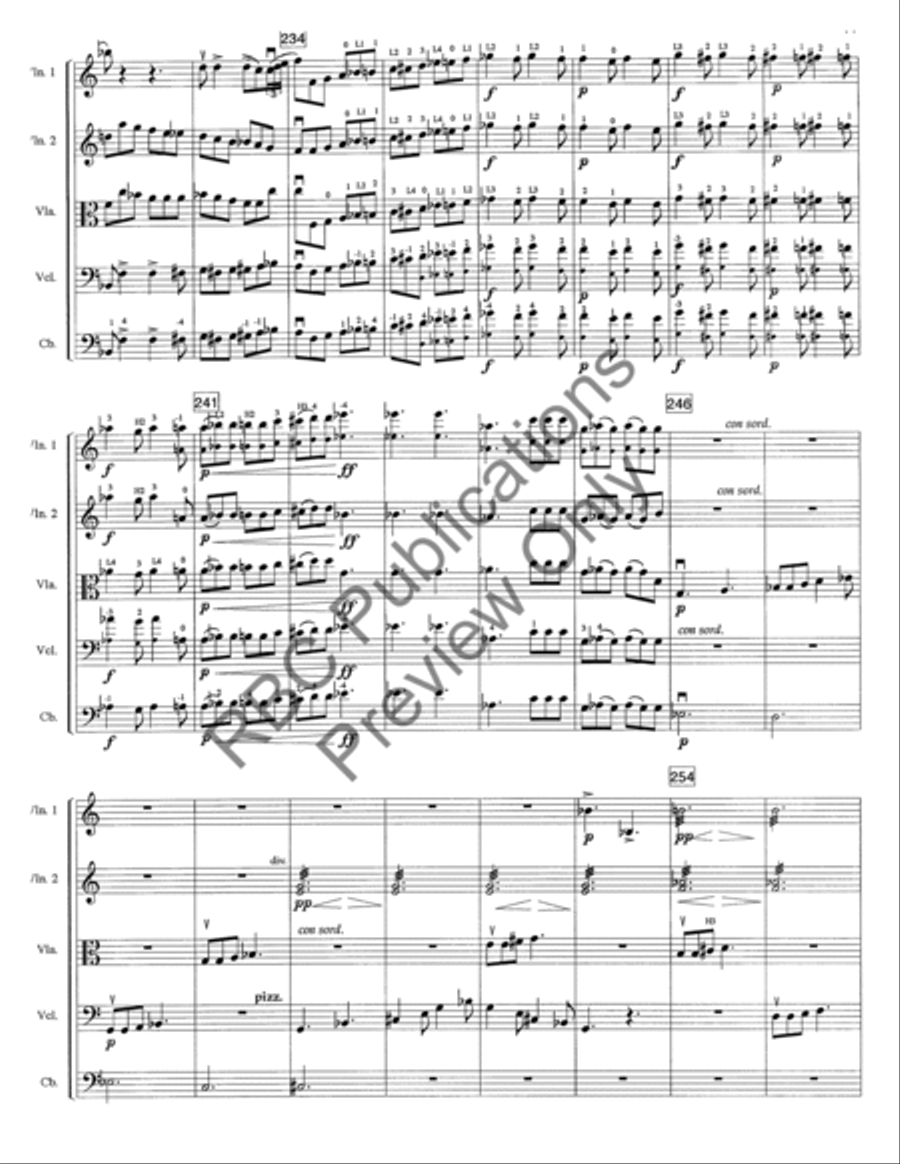 Witches Sabbath Witches Sabbath String Orchestra scores gallery preview page 14