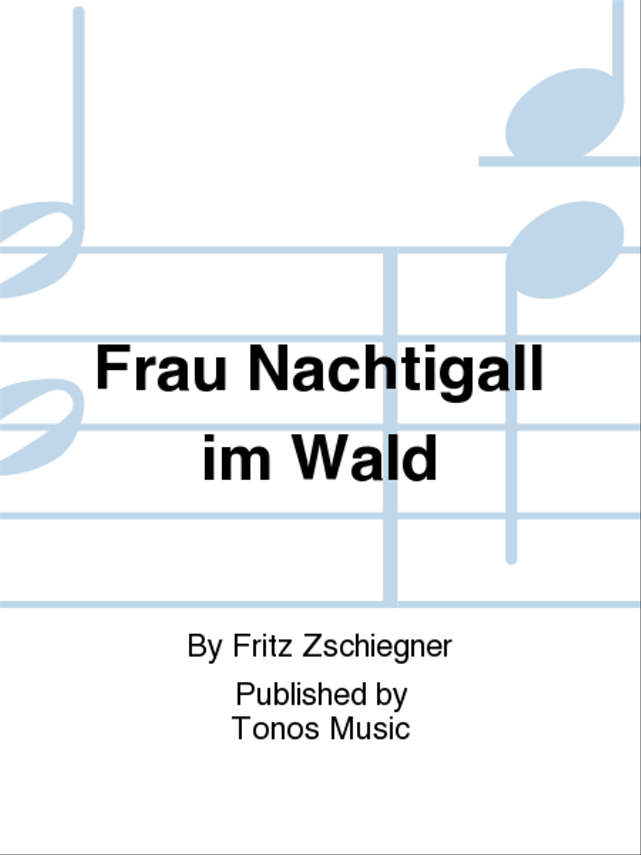 Frau Nachtigall im Wald TTBB scores gallery preview page 1