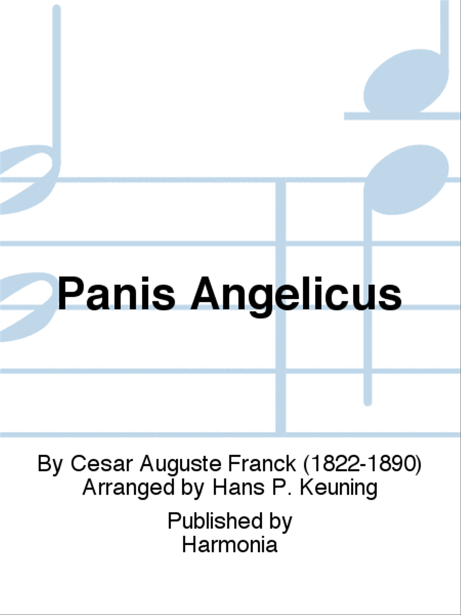 Panis Angelicus 3-Part scores gallery preview page 1