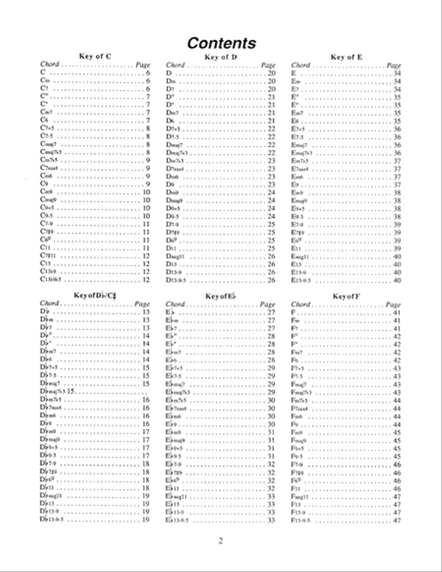 Instant Guitar Chord Finder Electric Guitar scores gallery preview page 3