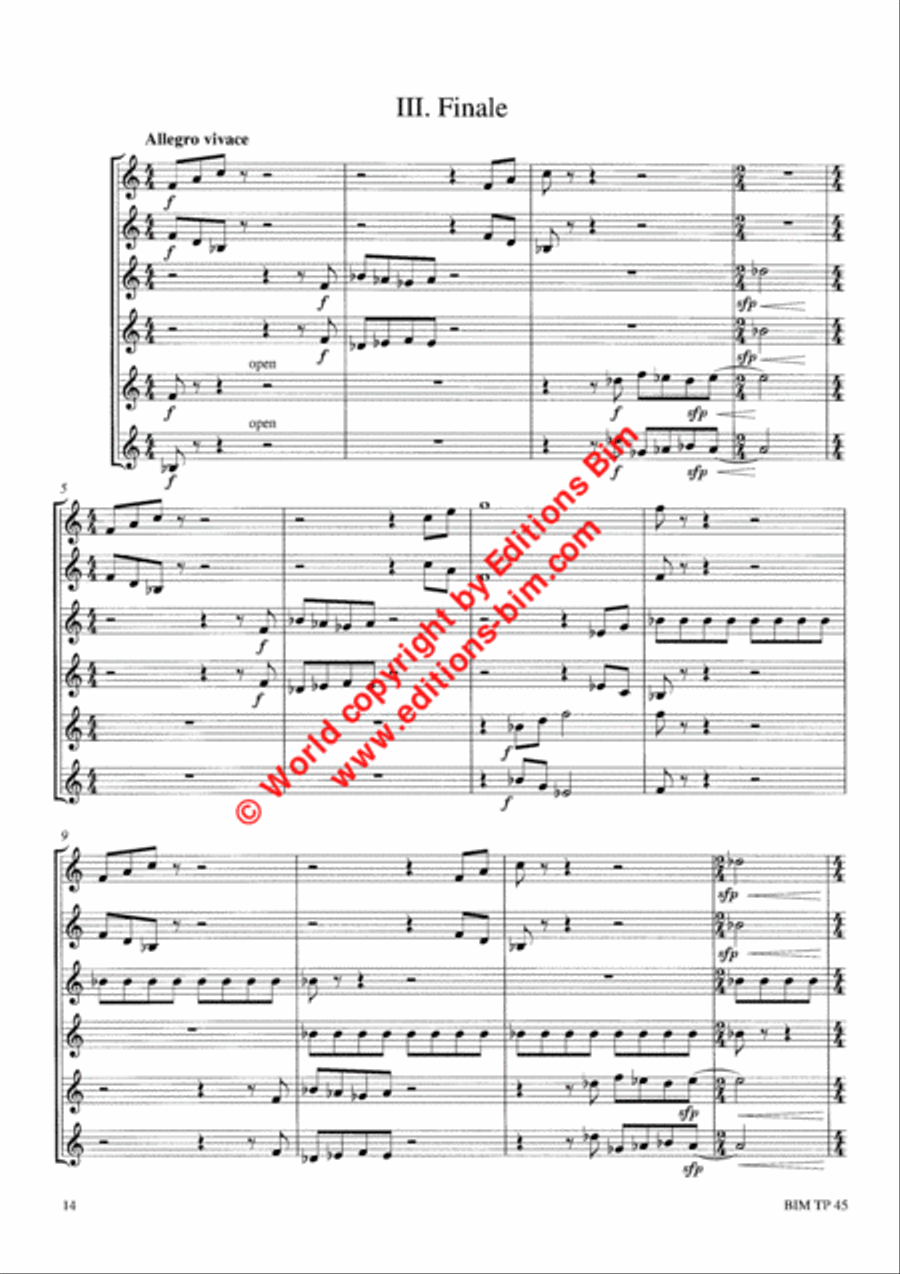 Suite Suite Trumpet scores gallery preview page 7