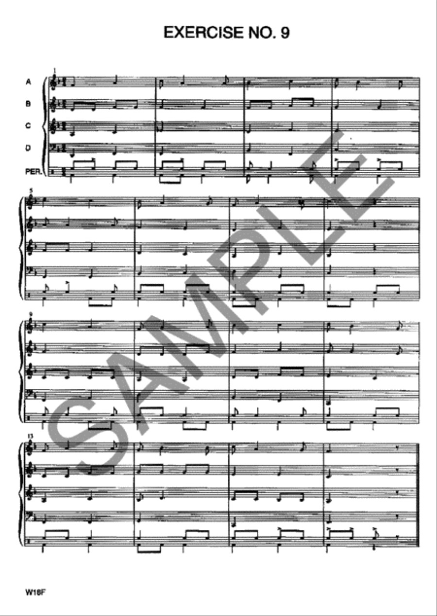 Harmonized Rhythms - Conductor Score