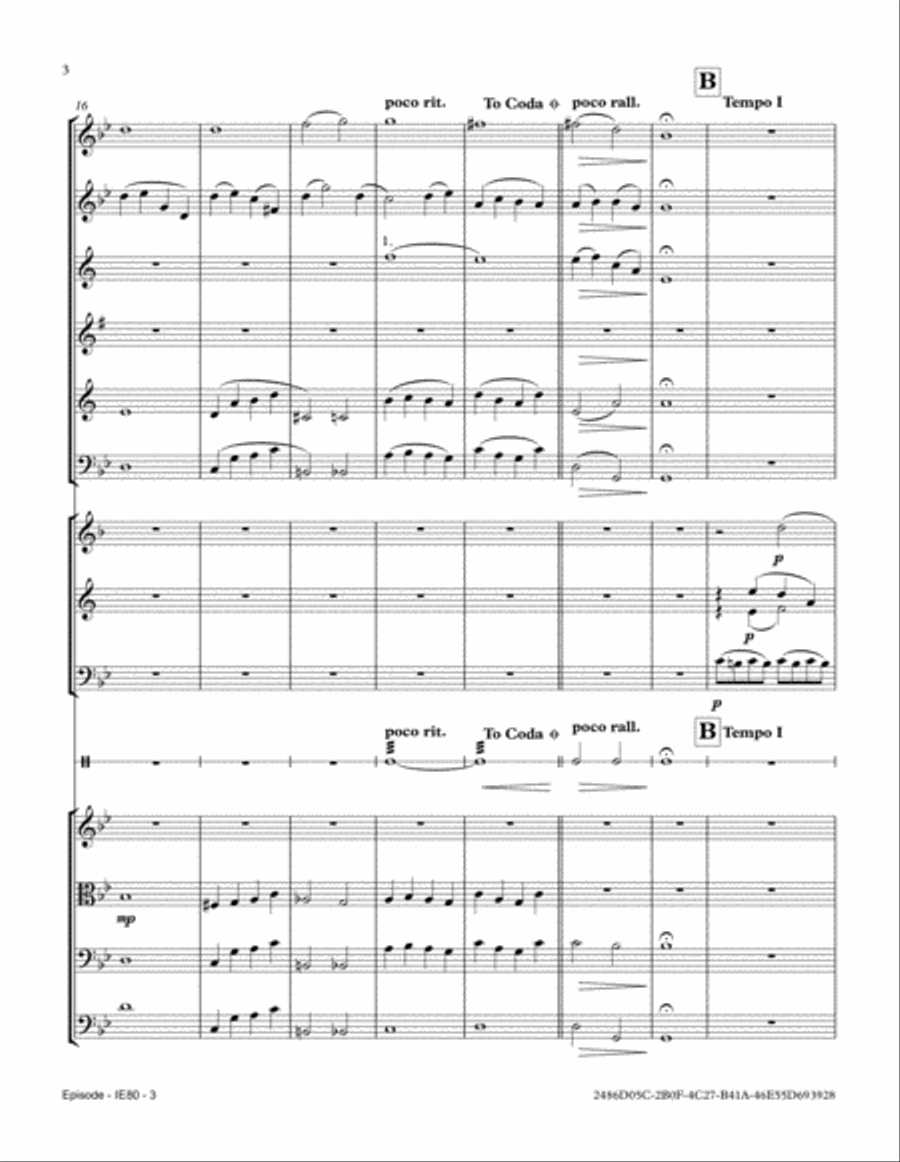 Episode Full Orchestra scores gallery preview page 4