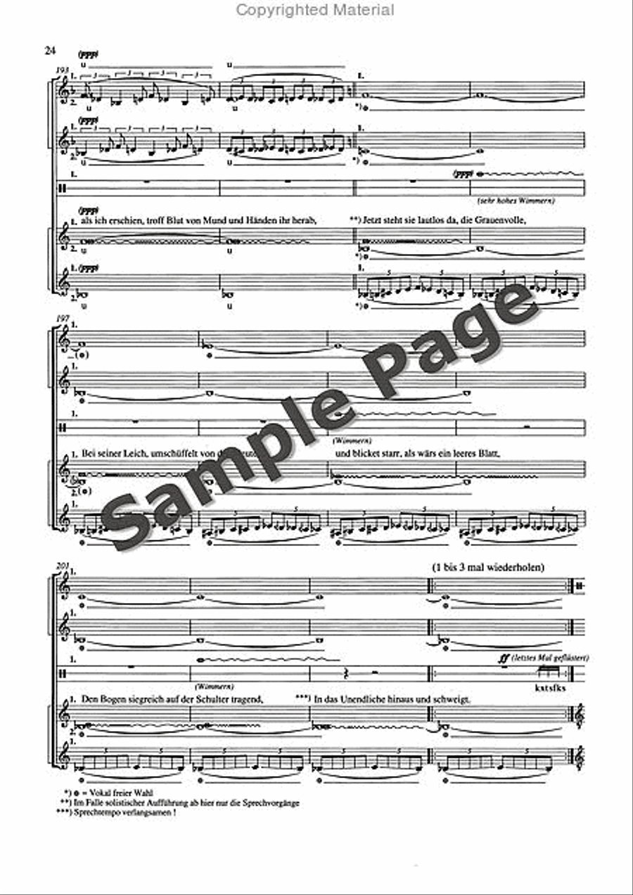 Amazones Sssaa Women's Choir scores gallery preview page 25