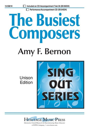 Book cover for The Busiest Composers
