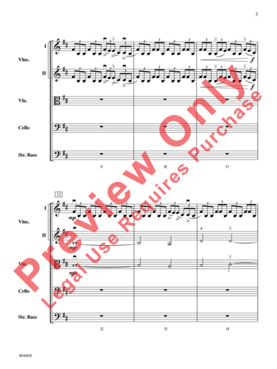 Apotheosis String Orchestra scores gallery preview page 4