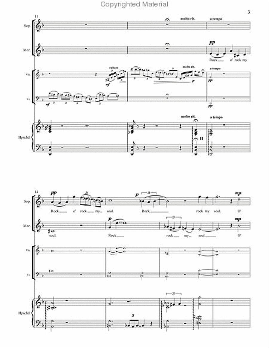 Partite Américaine Choir scores gallery preview page 4