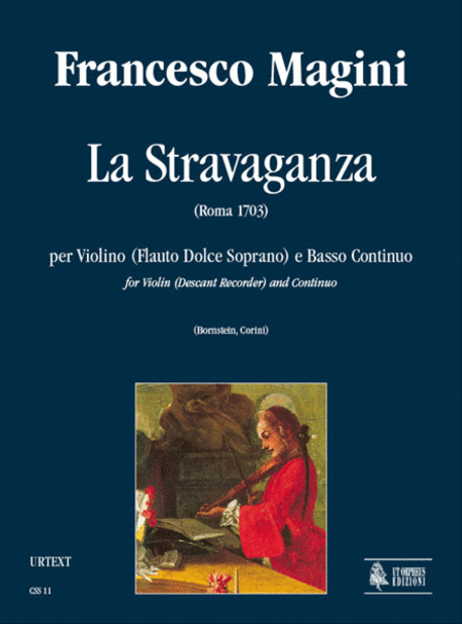 La Stravaganza for Violin (Descant Recorder) and Continuo Flute scores gallery preview page 1