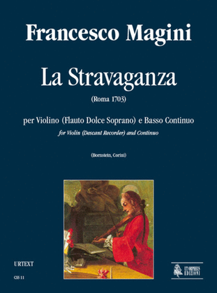 Book cover for La Stravaganza for Violin (Descant Recorder) and Continuo
