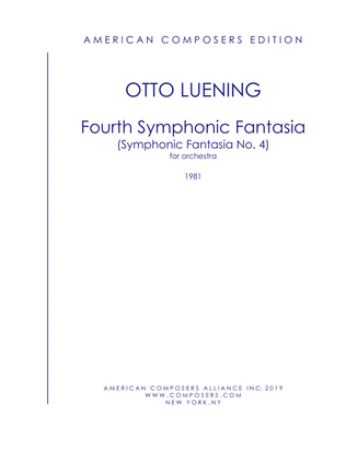 [Luening] Symphonic Fantasia No. 4