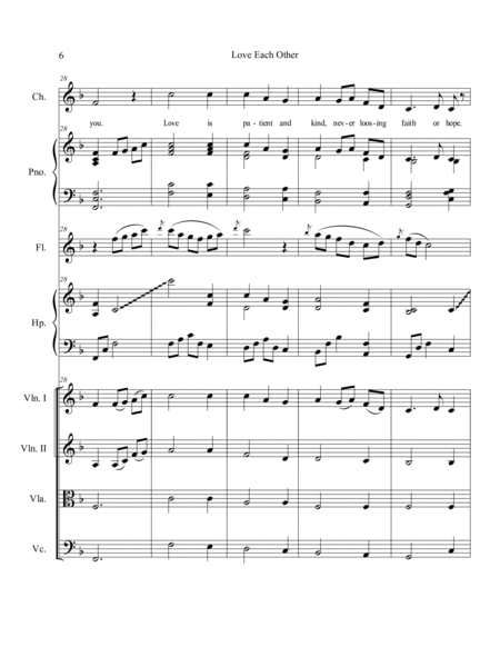 Love Each Other (Conductor Score) image number null