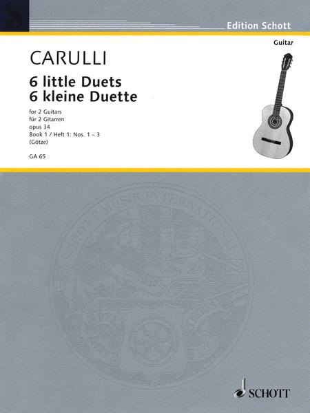 Six Little Duets, Op. 34