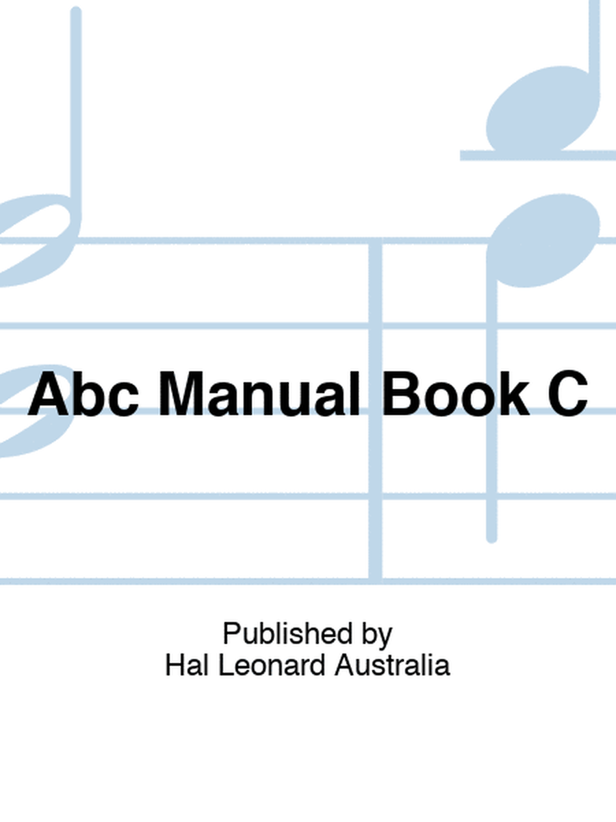 Abc Manual Book C