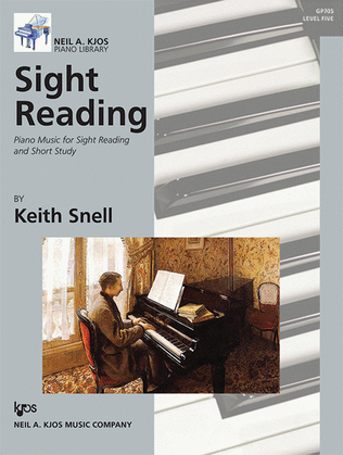 Book cover for Piano Music For Sight Reading & Short Study Lv5