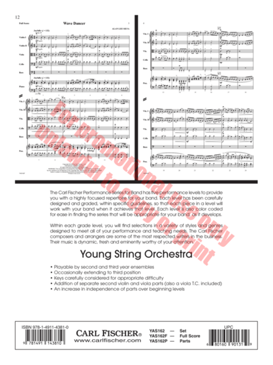 Virgo String Orchestra scores gallery preview page 13