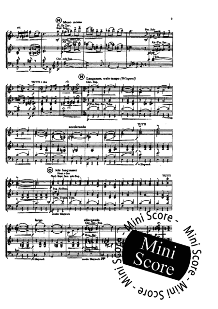 Die Czardas Furstin Die Czardas Furstin Concert Band scores gallery preview page 11