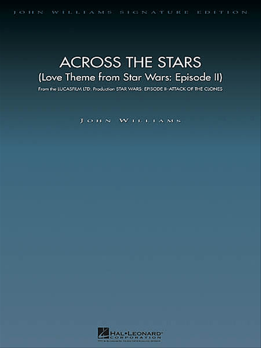 Across the Stars (Love Theme from Star Wars: Episode II) Full Orchestra scores gallery preview page 1
