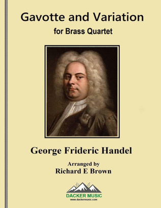 Gavotte and Variation - Brass Quartet