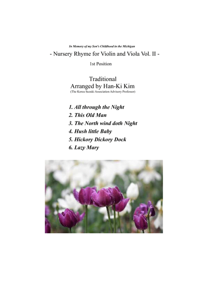 Nursery Rhyme Vol. II (Duet for Violin and Viola) image number null