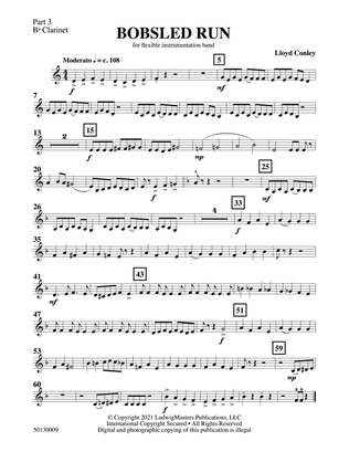 Bobsled Run: Part 3 - B-flat Clarinet