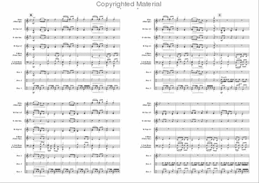 Discovery March Discovery March Concert Band scores gallery preview page 3