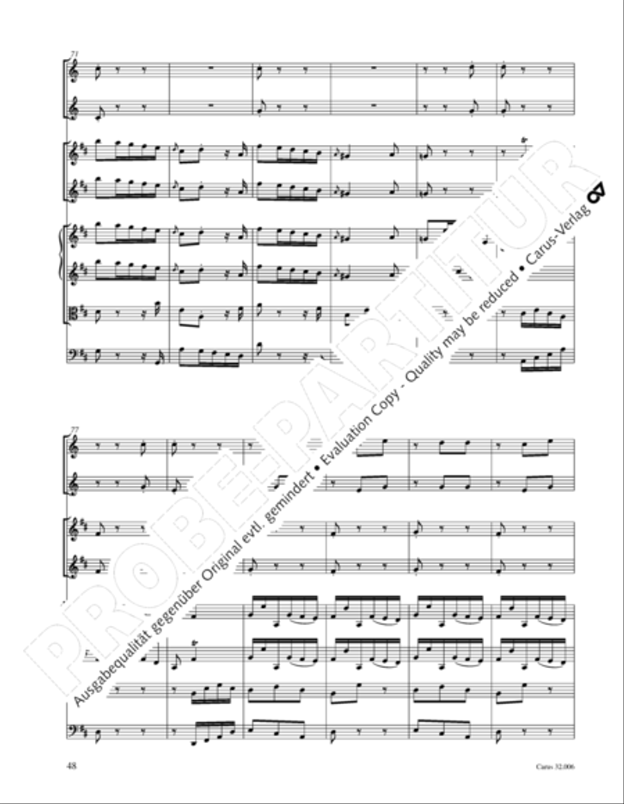 Gesamtausgabe Band 6 (Orchestermusik III: Sinfonien) Orchestra scores gallery preview page 65