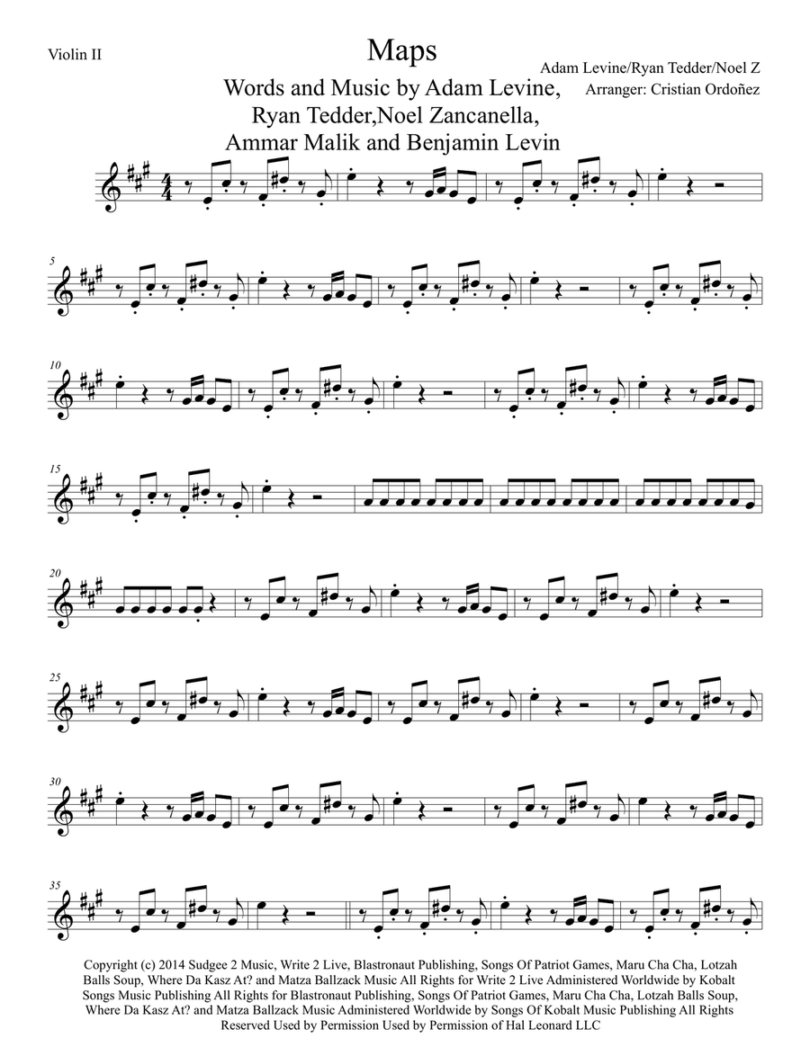 Maps String Quartet scores gallery preview page 3