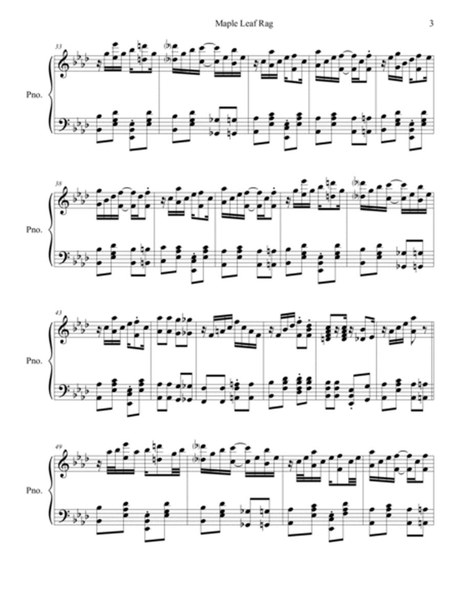 Maple Leaf Rag Variation II (more advanced than my other version) image number null