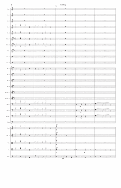 Fantasy for Orchestra Full Orchestra - Digital Sheet Music