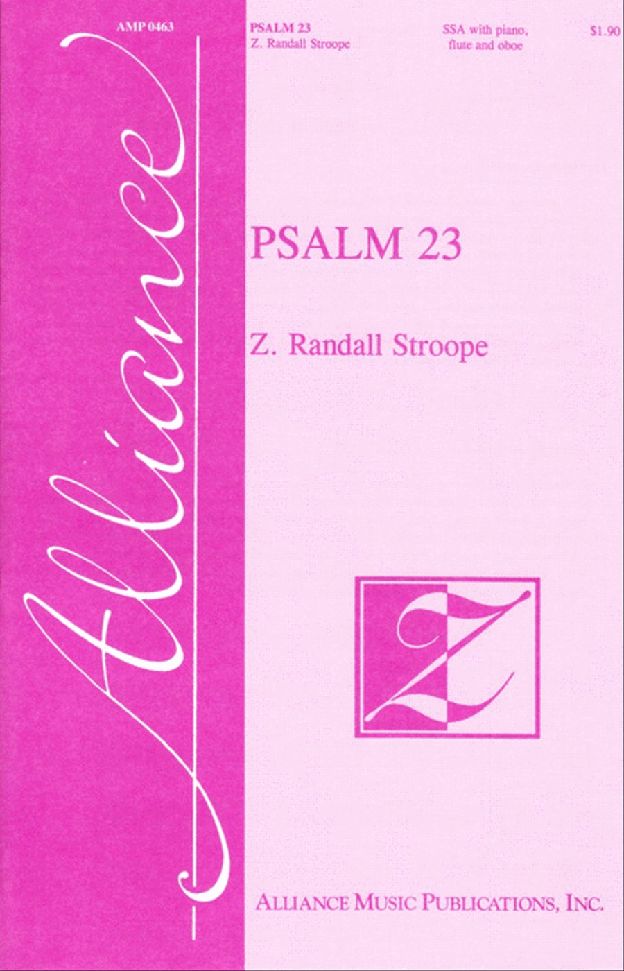 Psalm 23 Psalm 23 SSA scores gallery preview page 1