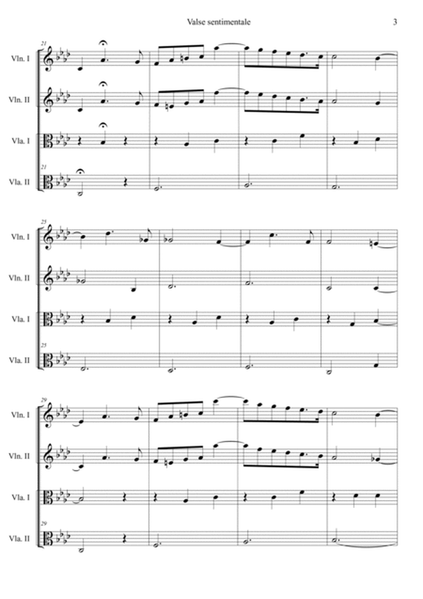 Valse sentimentale Op.51, No.6 image number null