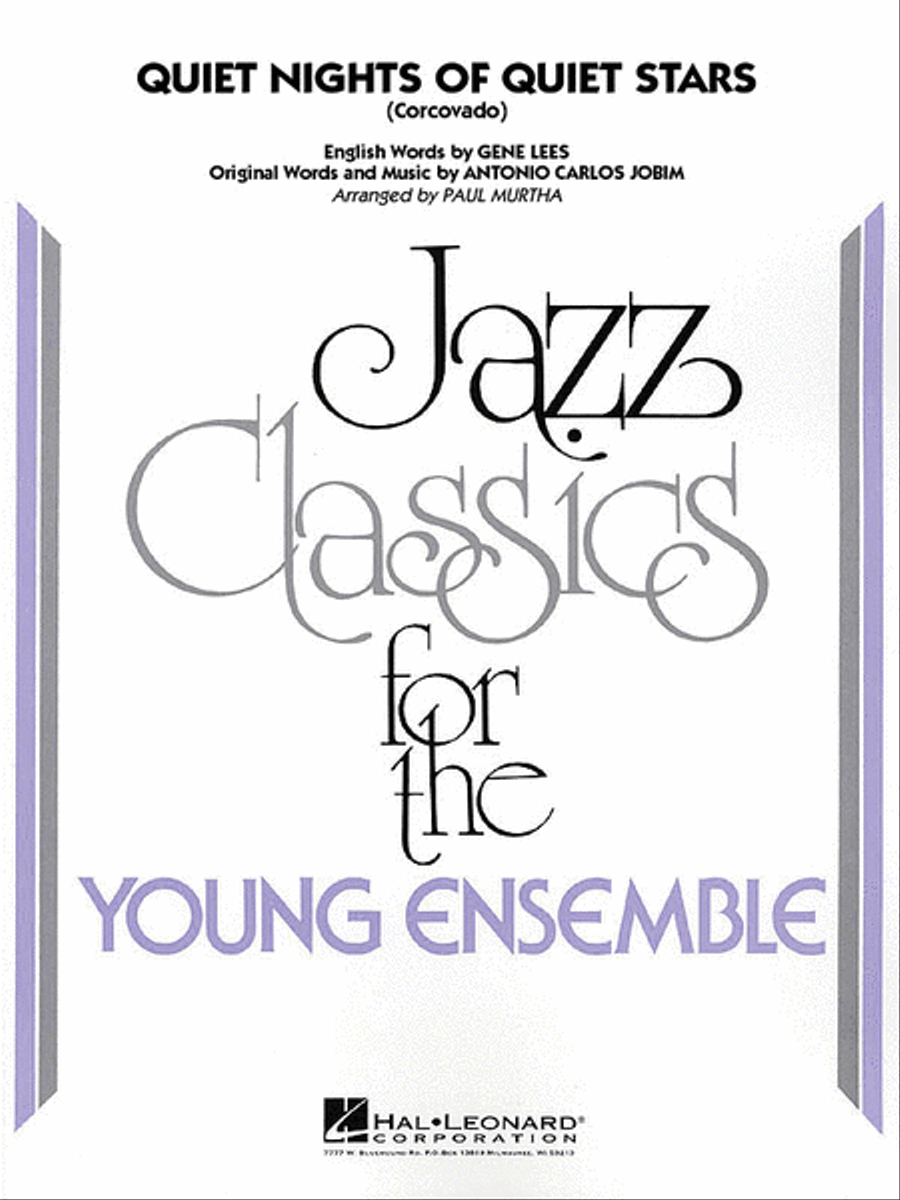Quiet Nights of Quiet Stars (Corcovado) Jazz Ensemble scores gallery preview page 1