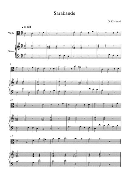 10 Easy Classical Pieces For Viola & Piano Vol. 5