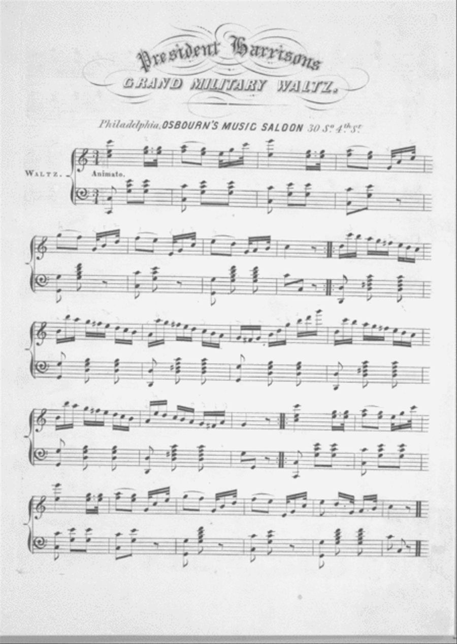 Harrison & Tyler Grand Military Waltz Piano Solo scores gallery preview page 2