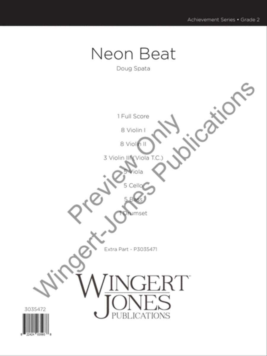 Neon Beat String Orchestra scores gallery preview page 2
