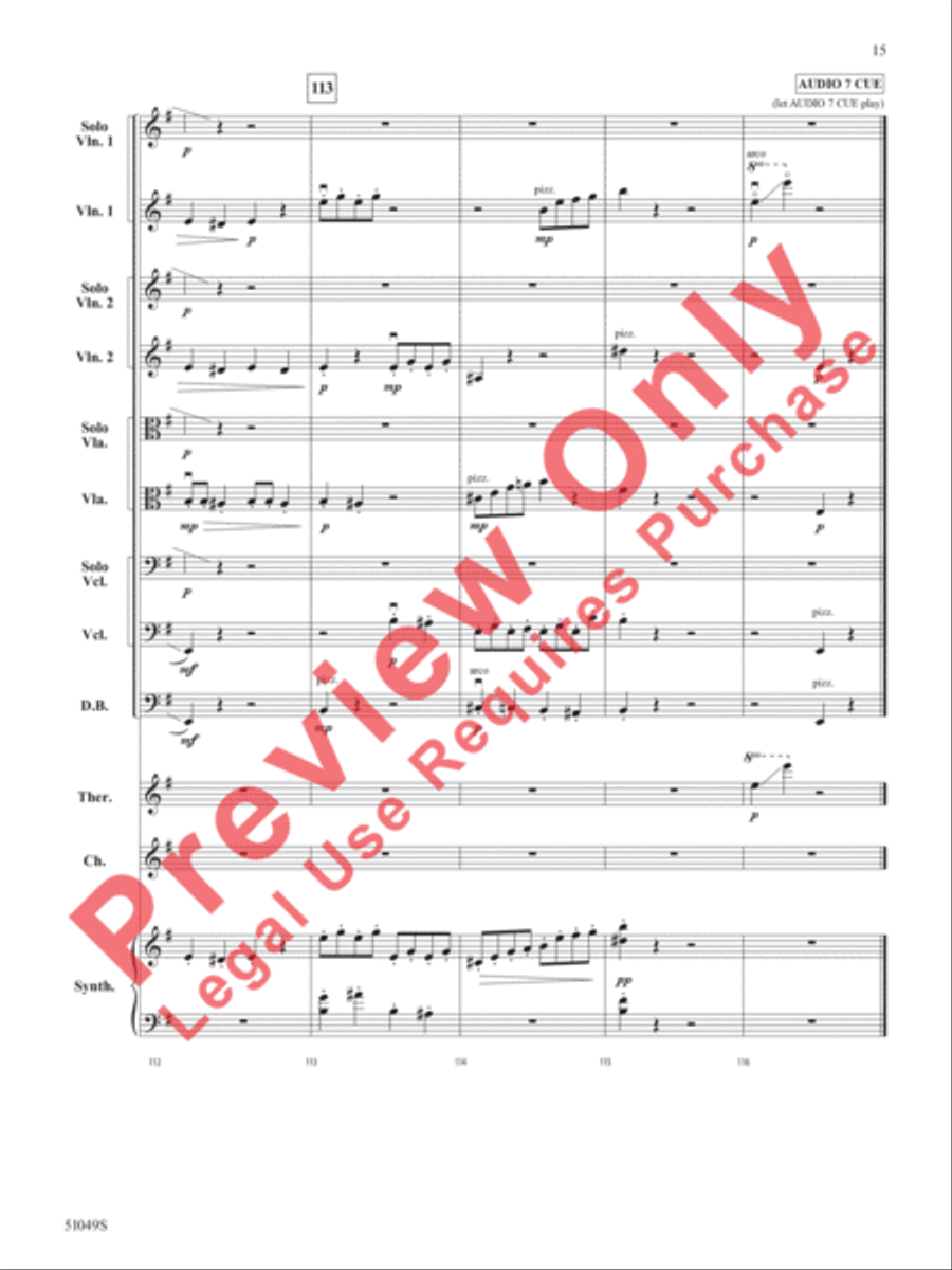 Graveyard Shift Graveyard Shift String Orchestra scores gallery preview page 16
