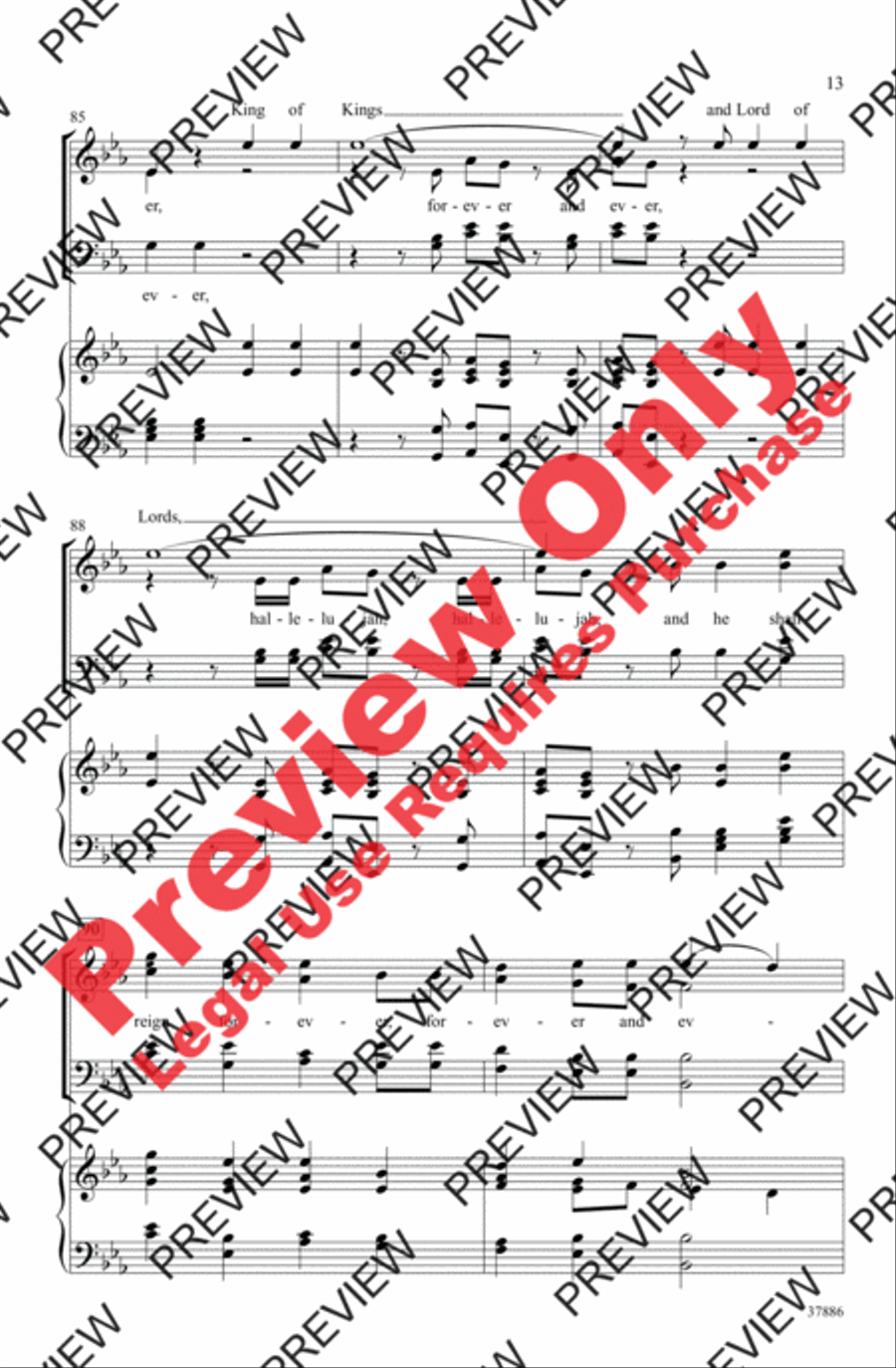 A Classic Christmas 4-Part scores gallery preview page 13