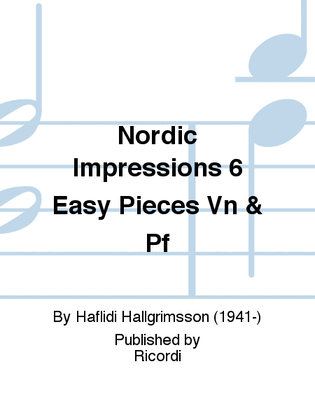 Nordic Impressions 6 Easy Pieces Vn & Pf