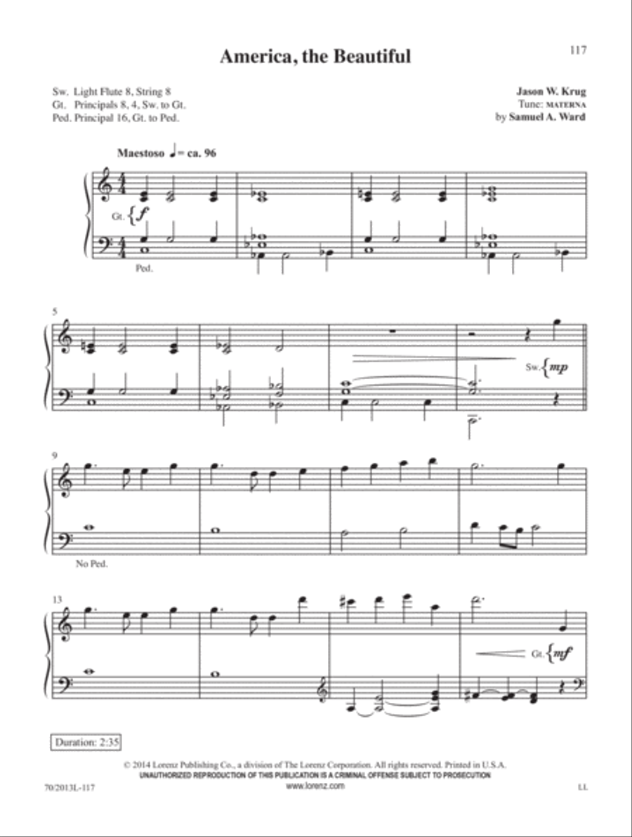 The Complete Organist, Vol. 2 Organ Solo scores gallery preview page 40