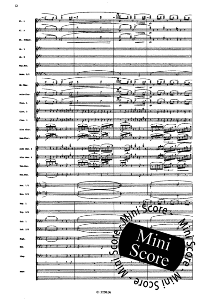 Triana Triana Concert Band scores gallery preview page 16