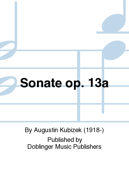 Sonate op. 13a