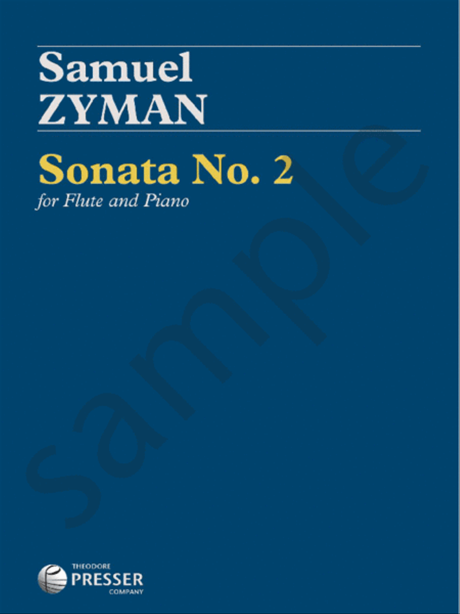 Sonata No. 2 Sonata No. 2 Chamber Music scores gallery preview page 1