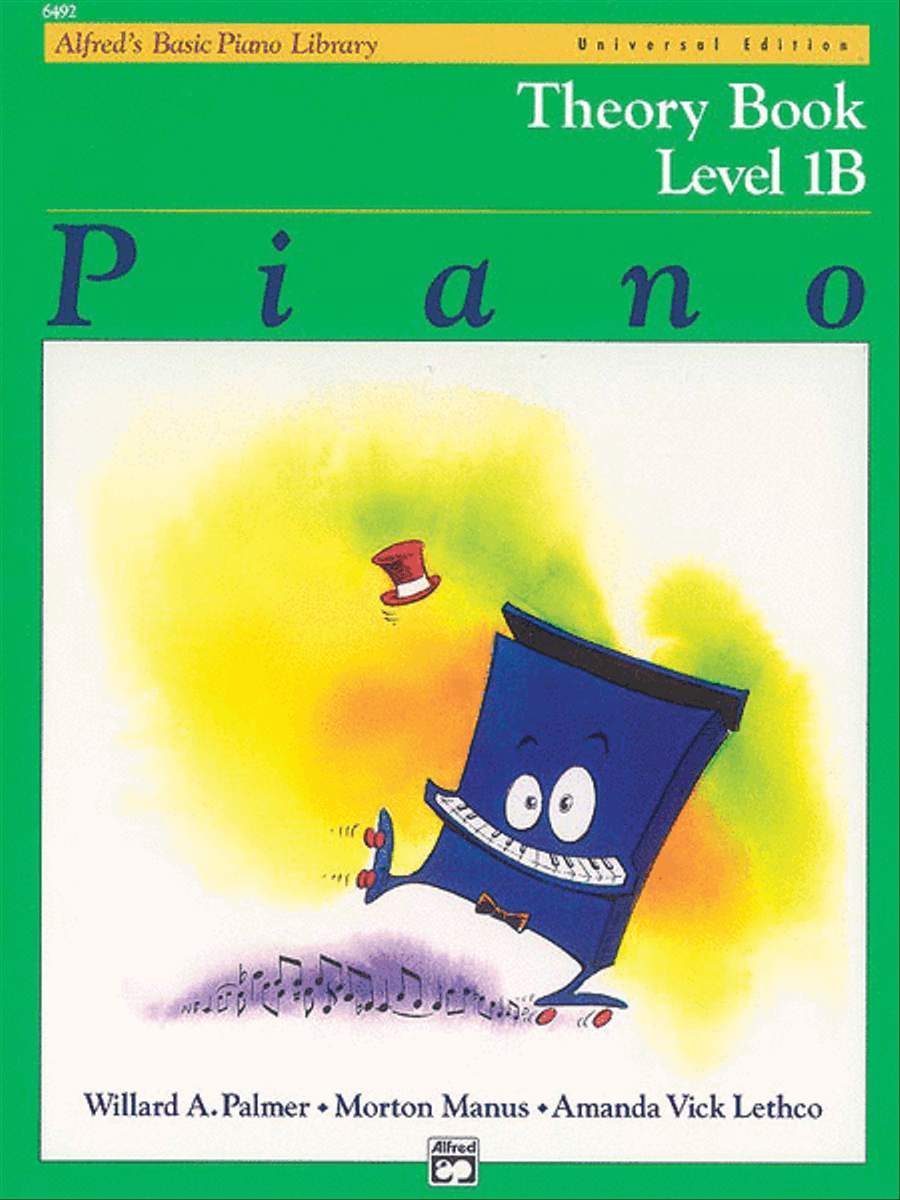 Alfred's Basic Piano Course Theory, Level 1B Piano Method scores gallery preview page 1