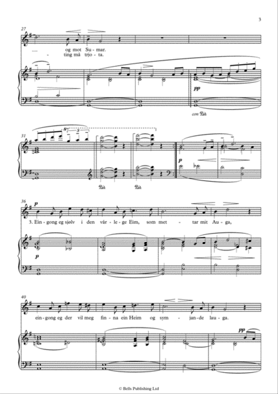 Varen, Op. 33 No. 2 (G Major) Voice Solo scores gallery preview page 3