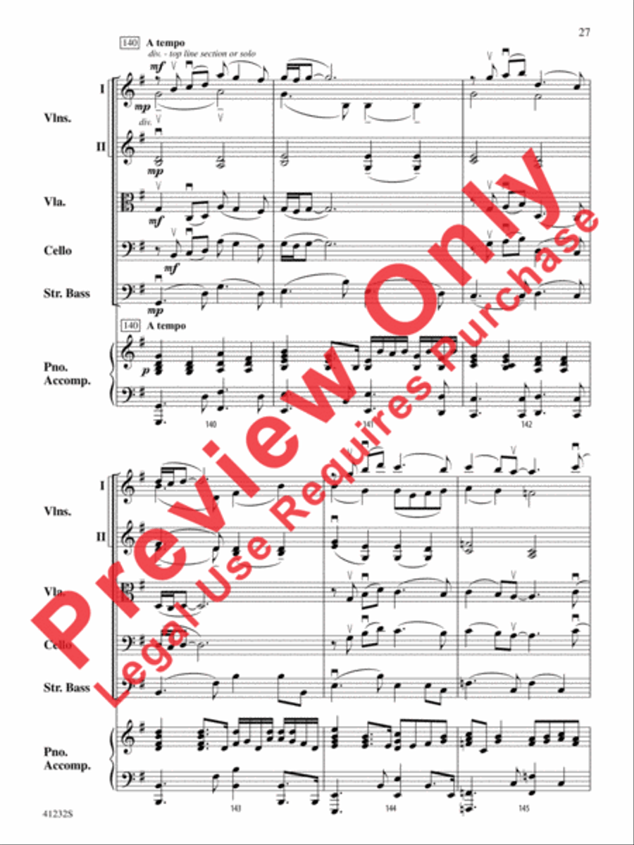 Pippin String Orchestra scores gallery preview page 28