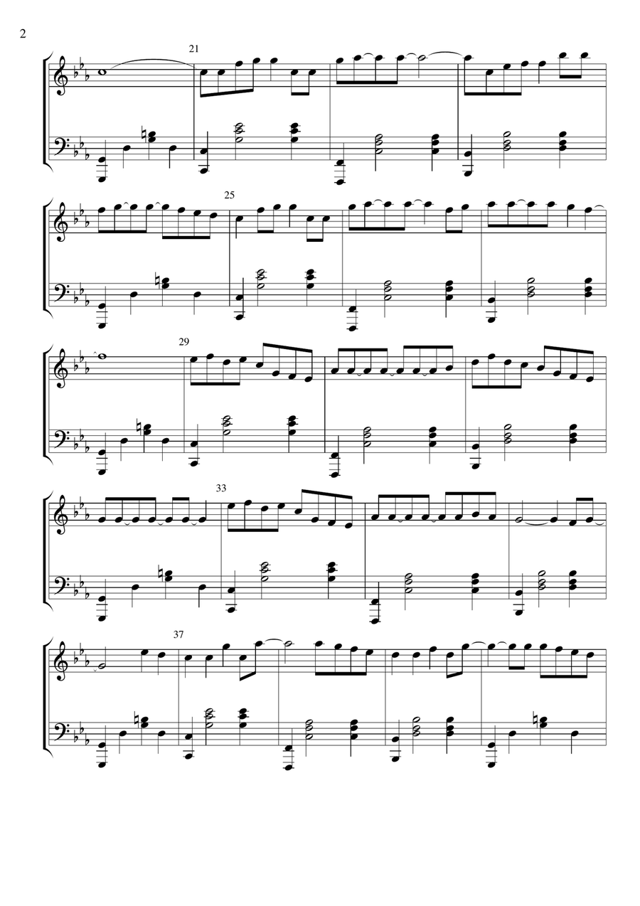 Take You To Hell Piano Solo scores gallery preview page 2